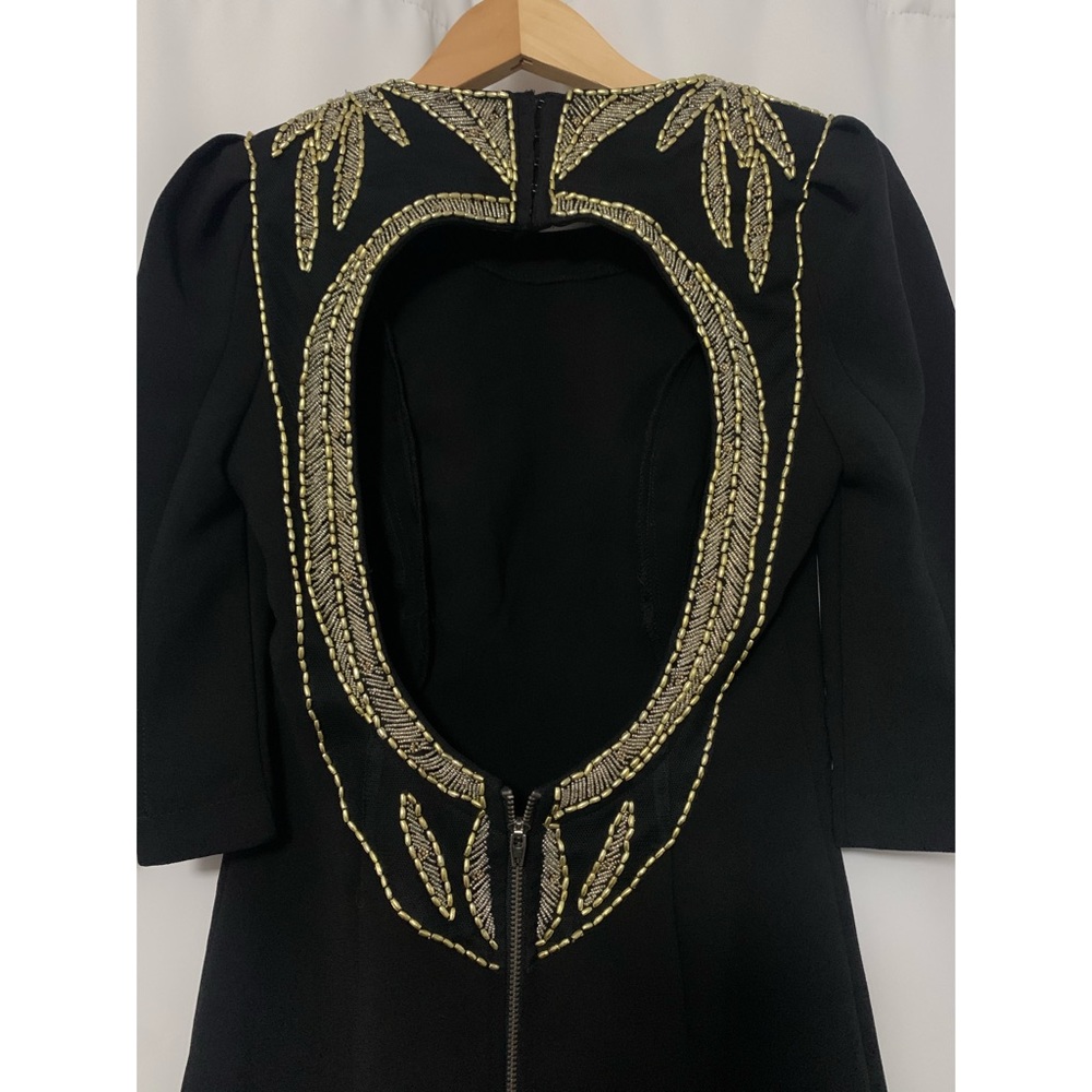 Silence + Noise Embellished Little Black Dress - Picture 5 of 7